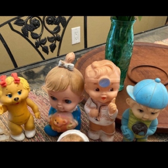 Other - 💥Reduced💥 ‘50’s-‘60 squeakers dolls 4 included